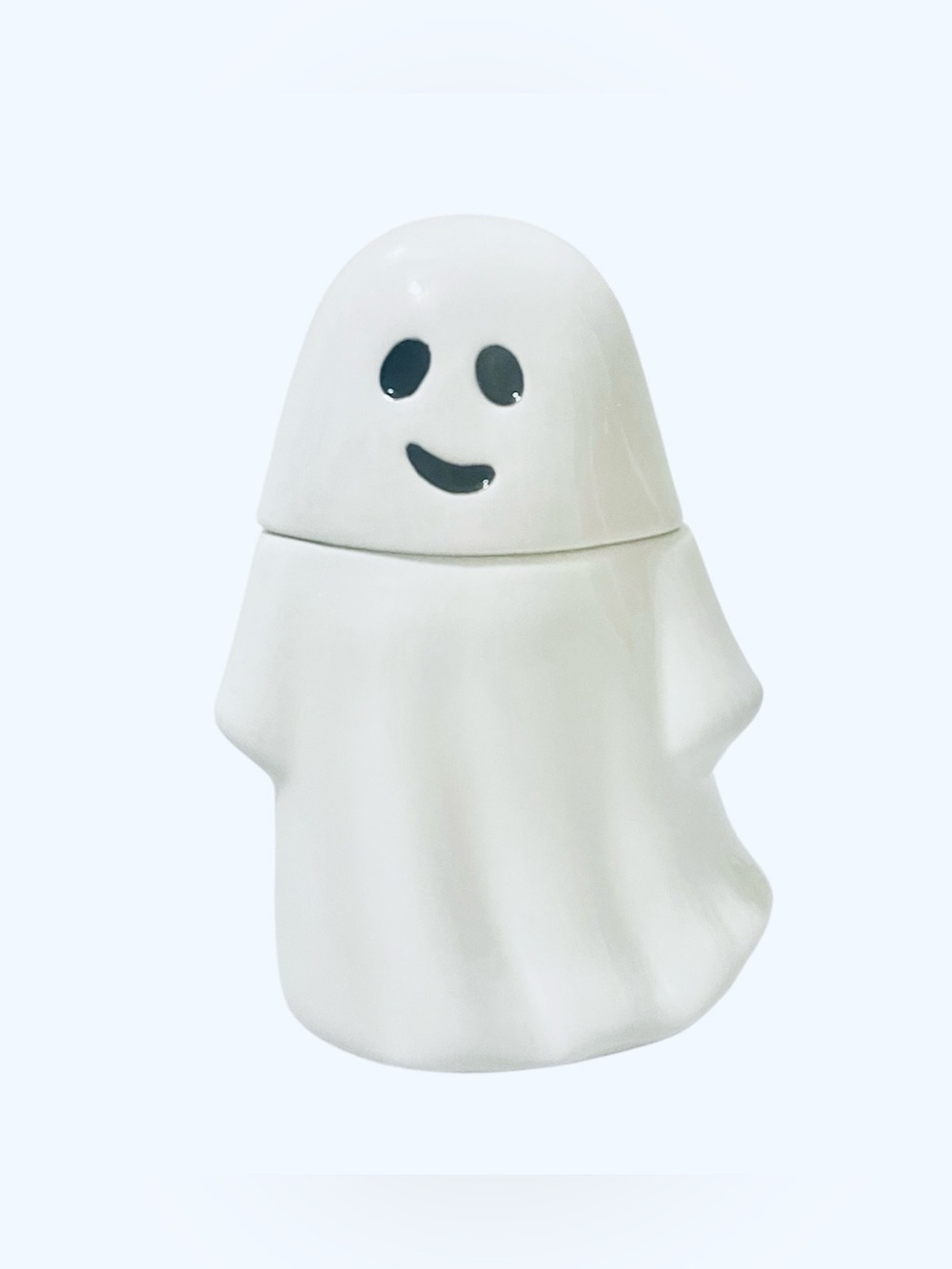 Halloween Ceramic Ghost Treat Jar, Food Storage
